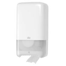 Dispenser toiletpapir Tork mid-size T6 hvid