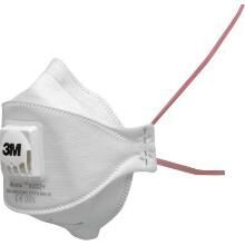 Maske sikkerhed 3M 9332+P3 med ventil mod bla giftige faste partikler