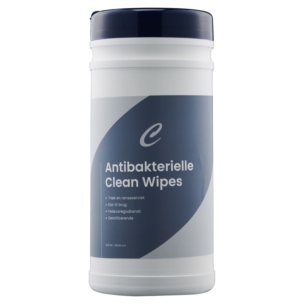 tub lørdag praktisk Care Repair Antibakterielle Clean Wipes 200 stk. Desinficerende  renseservietter - køb her