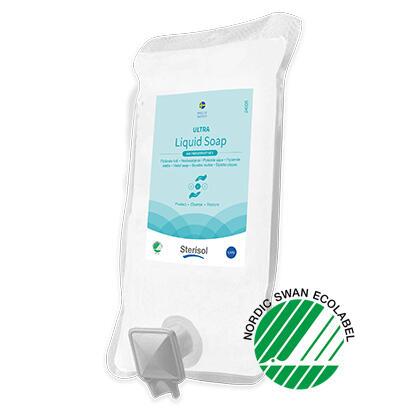 Sterisol Ultra Liquid Soap 375 ml 12 stk.
Håndsæbe