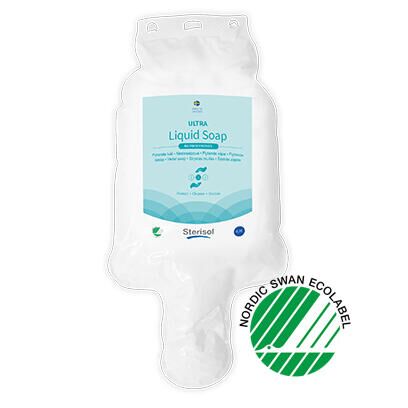 Sterisol Ultra Liquid Soap 700 ml 12 stk.
Håndsæbe