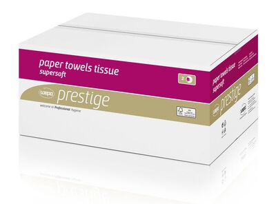 Prestige håndklædeark 25x120 stk. Se alternativ på VIRENA.DK