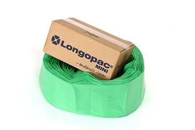 Longopac mini grøn posekassette standard 60 m & 75 clips