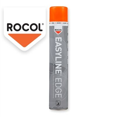 Rocol Easyline Edge markeringsspray 750 mlOrange - Bestil via Virena.dk